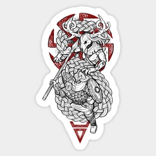 Leshy witcher slavic demon Sticker